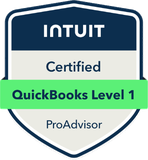 Certified QuickBooks Level 1 ProAdvisor